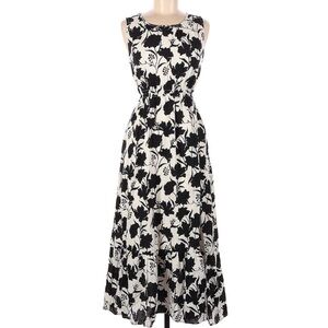 By the River Floral High-Low Maxi dress